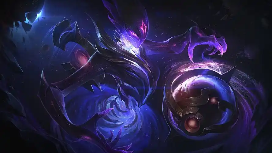 lol英雄联盟 发条魔灵 奥利安娜 orianna 暗星 4k壁纸