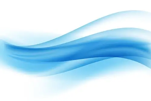 经典蓝色波浪线线条背景素材