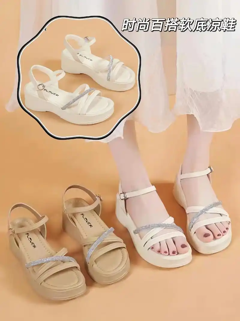 2024新款时尚平底软底凉鞋.91夏日必备 | 时尚女鞋 b - 抖音