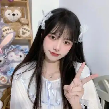 看起来超可爱的甜美女生头像