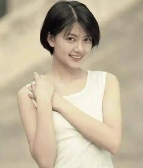 高圆圆清纯童年照,证件照也能美成这个样子,虎扑女神不是盖的_赵又廷