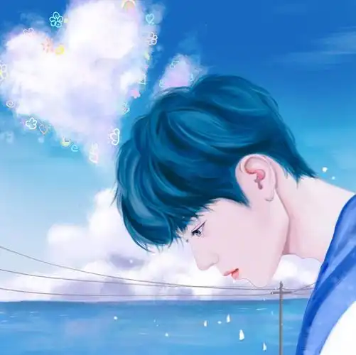 男生头像二次元头像动漫头像我画的就是肖战