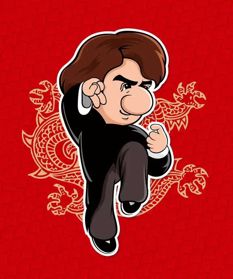 成龙醉拳漫画卡通