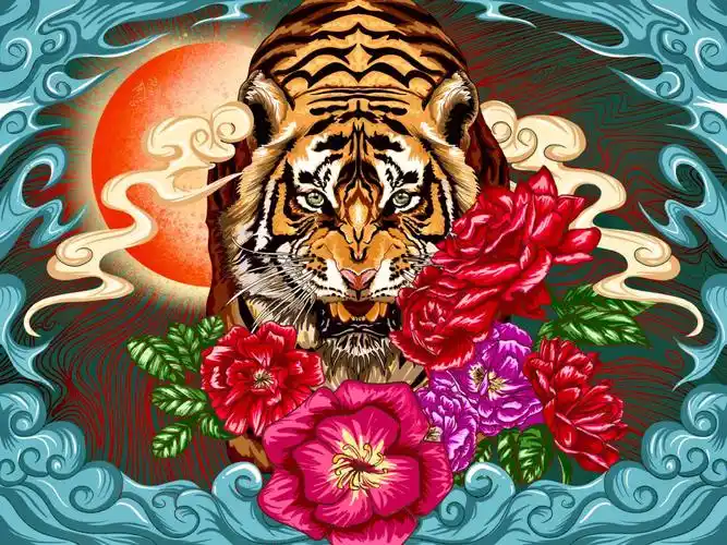 心有猛虎细嗅蔷薇