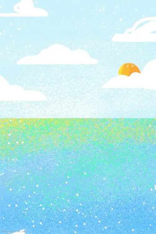 蓝色的天空免抠图