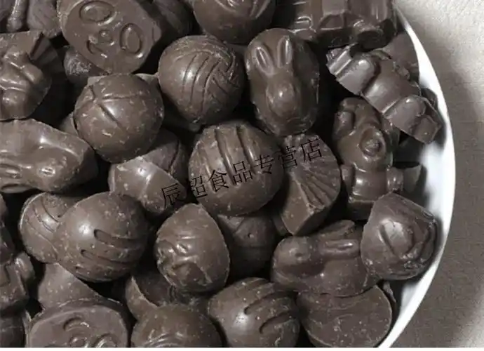 老式巧克力天津牛奶巧克力80后怀旧糖童年的回忆儿时味道黑白混搭500g