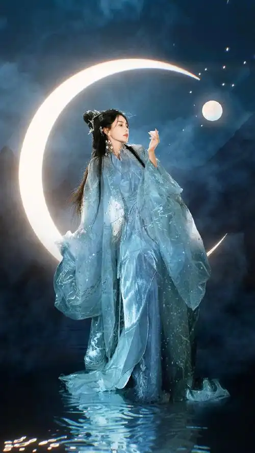 月神下凡9378*angelababy杨颖#angelababy古装清冷感