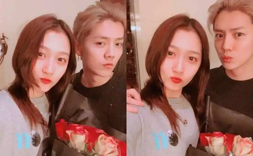 关晓彤连续5天探班鹿晗,化身猫系女友,被盛赞?_工作_感情_少年