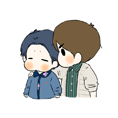 交流 兄弟 动画 呆萌