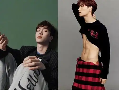 exo集体露腹肌:躲过张艺兴,躲过灿烈,看到伯贤:这坑我入了