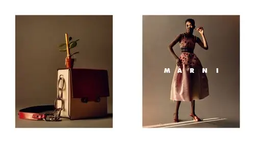 大片marni2018春夏欧美女装广告海报