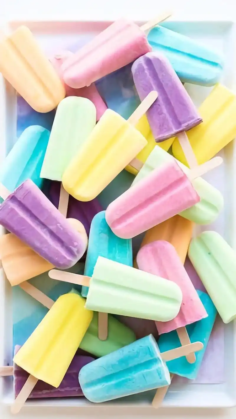 夏日清凉雪糕唯美高清手机壁纸