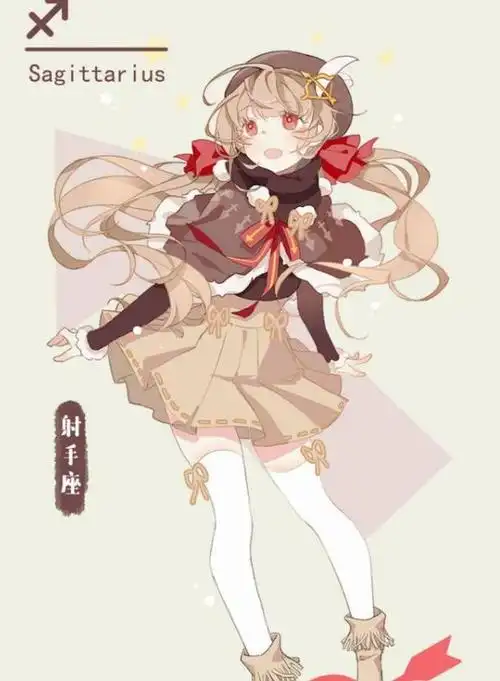 十二星座拟人化摩羯座让人眼前一亮巨蟹座可爱加倍元气满满