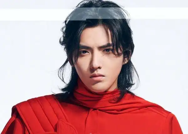 吴亦凡杂志黑色长发梳马尾辫 网友调侃像巩汉林小品造型