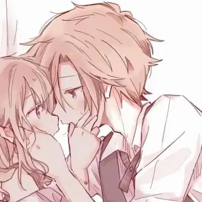 一左一右配对动漫幸福甜蜜情侣头像