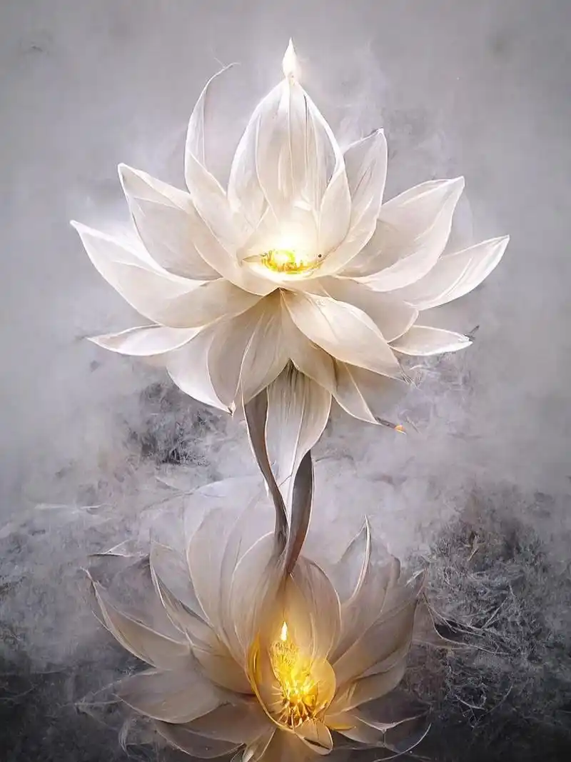 而不染的白莲"净世白莲",很多小伙伴后台告告诉我特别喜欢我的莲花,在