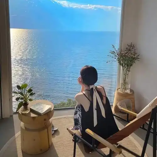 夏日小清新清爽女生头像