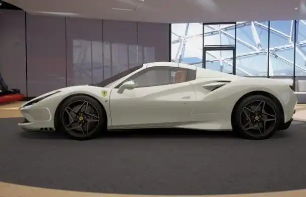 全新法拉利f8港口现车 白色稀缺喜欢抓紧|跑车|内饰|豪车|中置_网易
