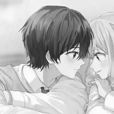 cp头像情侣黑白_情侣动漫头像_头像屋