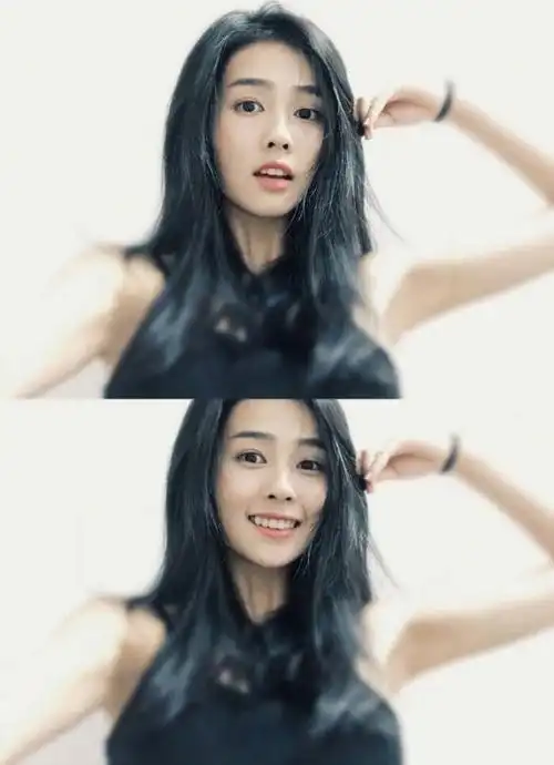 白鹿素人时期旧照