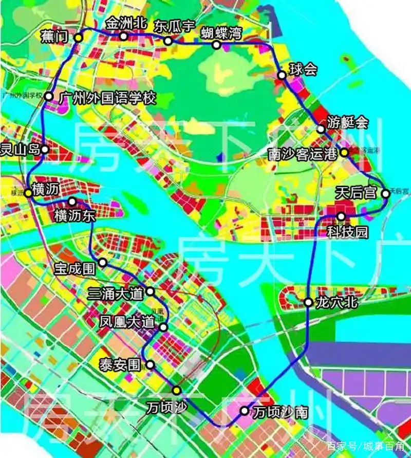 广州地铁15号线站位图曝光,有哪些变化?