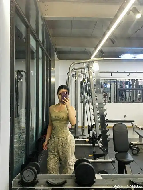 健身女孩##健身打卡