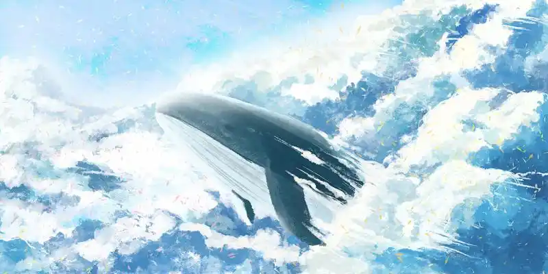 鲸鱼背景图片