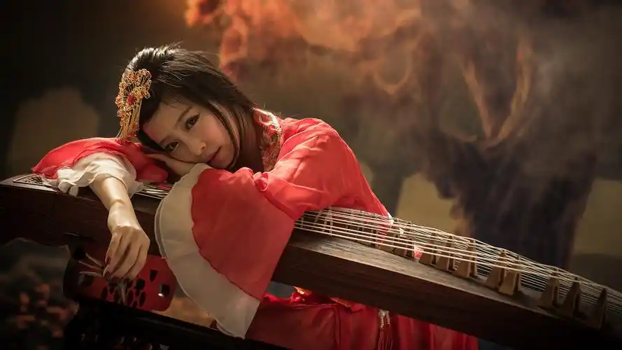 唯美古风美女性感桌面壁纸_美女壁纸_壁纸下载_美桌网