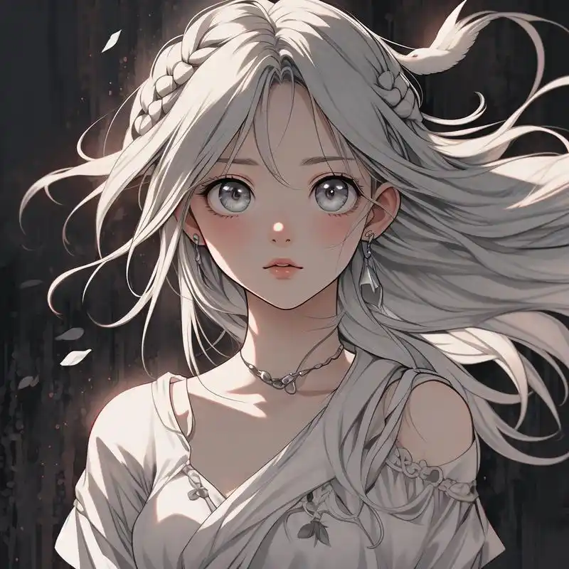 90 高冷二次元女生头像 9815