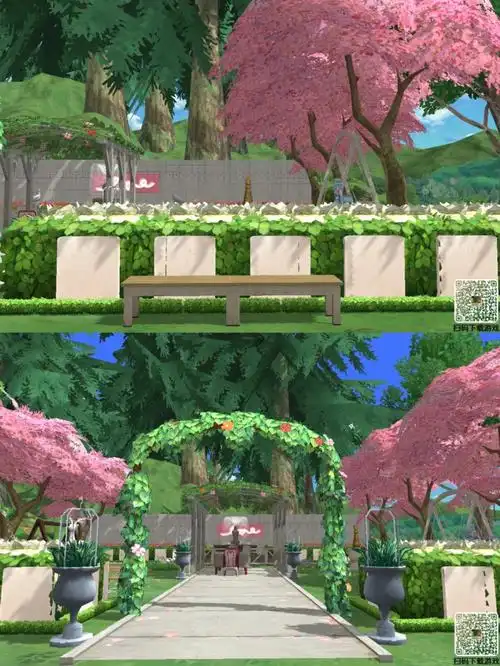 爱丽丝梦游仙境小花园