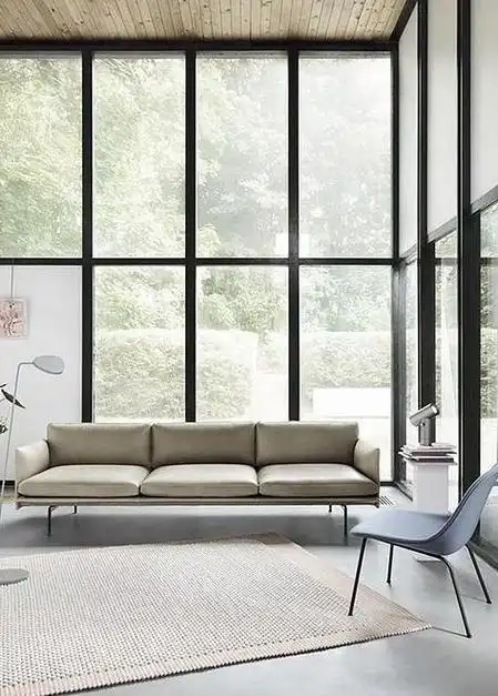 白色地板砖搭配效果图 客厅(米白色瓷砖客厅怎么搭配?