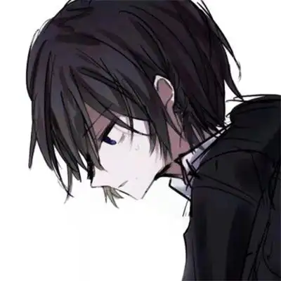 动漫男头像帅气高冷温柔治愈男生头像动漫冷酷侧脸高级感十足