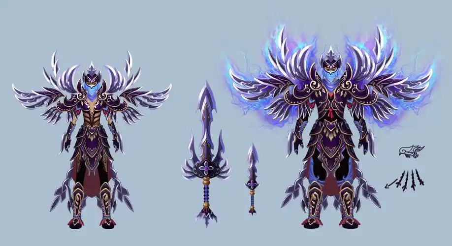 3d仙侠网游《仙尘2》游戏原画