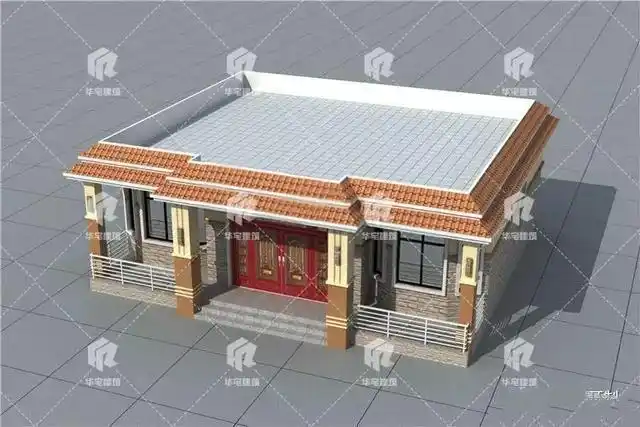 农村一层自建房屋也很受大家欢迎,一楼的房子住起来更舒服.