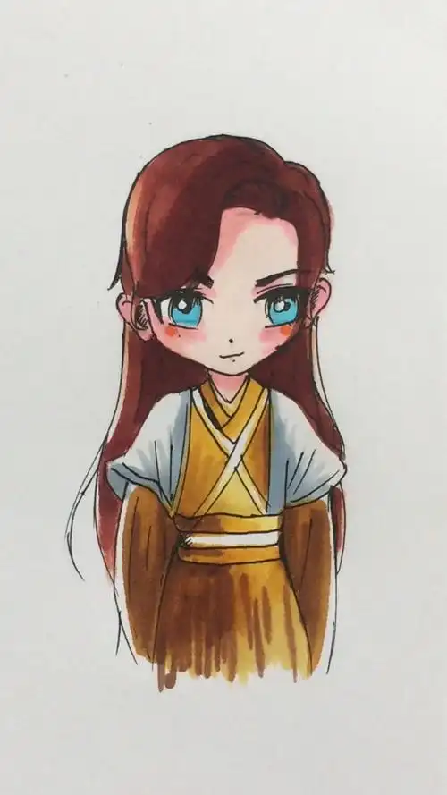 q版的邓伦简笔画,是你们的爱豆吗