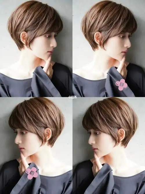 今日短发73森女朦胧美感日系初恋短发