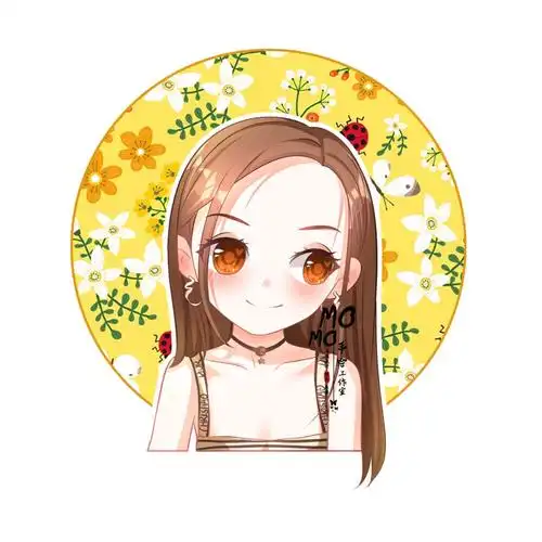 杨颖angelababy明星q版头像手绘