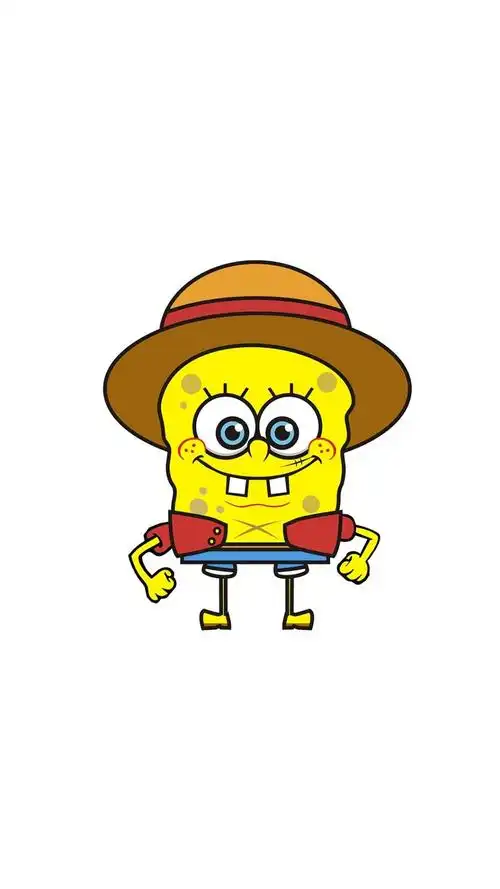 海绵宝宝呆萌创意卡通