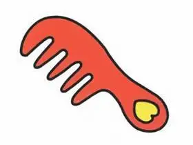 彩色简笔画生活用品