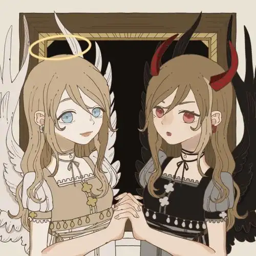 天使与恶魔 - 半次元 - acg爱好者社区