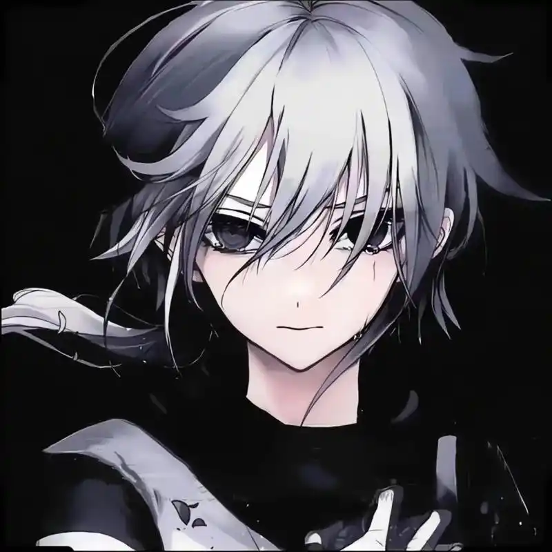 头像 #原创头像 #暗黑系 #原创 #动漫男头 - 抖音