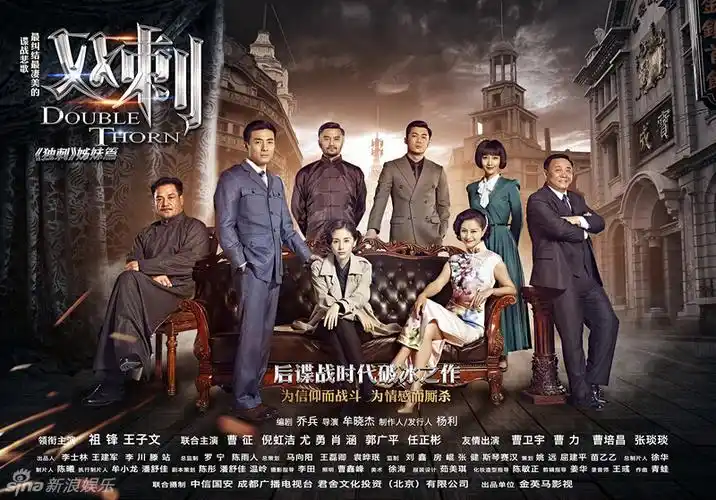 组图:《双刺》曝海报 祖锋王子文别样欢乐颂_高清图集_新浪网