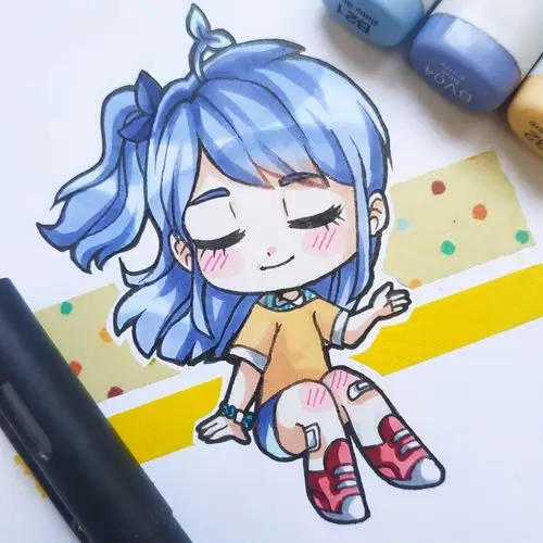 马克笔动漫手绘人物有哪些画法教程?