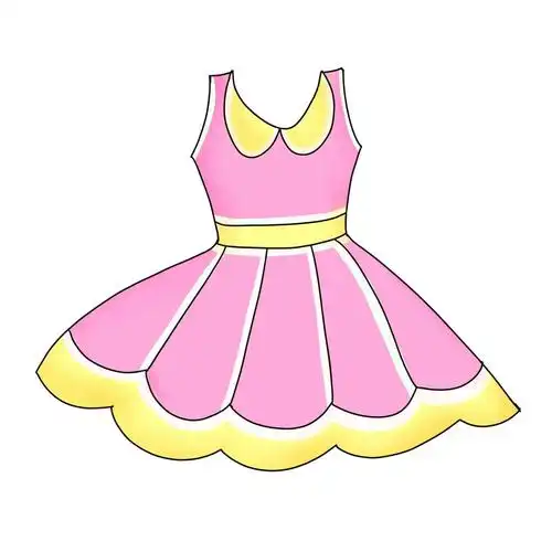 可爱女孩小裙子