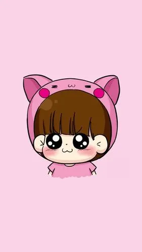 清新q图版本简约时尚布艺原创卡通漫画手绘插画动漫可爱经典个性萌萌