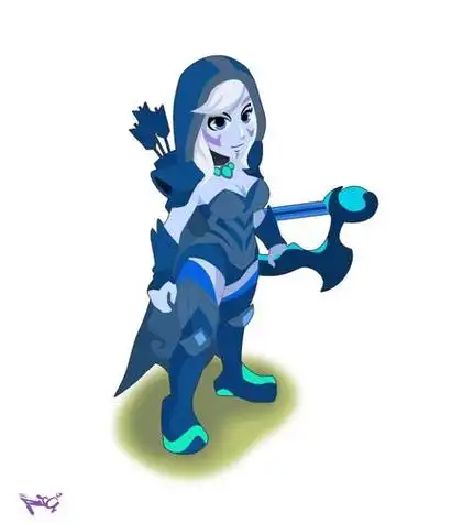 英雄头像你能认全吗玩家自绘dota2同人英雄齐贺国服首测dota2女