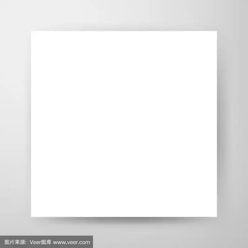 白方块空白模型