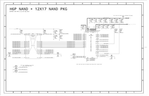 iphone5s手机主板电路图纸