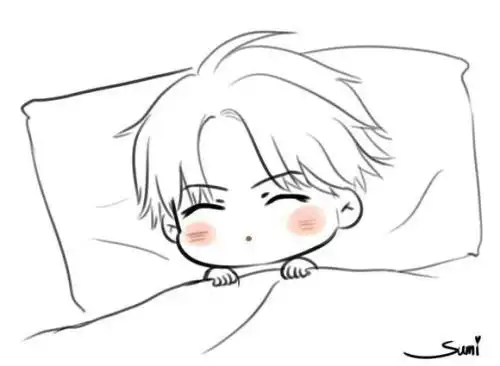 如何画吴世勋萌版简笔画