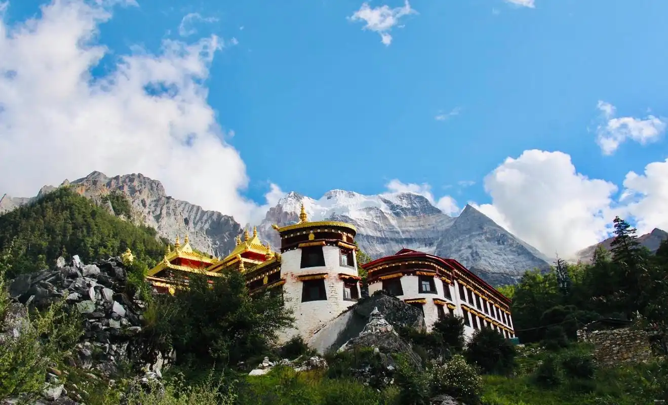 亚丁冲古寺,美图秀秀,旅行随拍